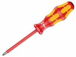 Wera  Kraftform VDE Screwdriver Pozidriv 2x100mm £13.49